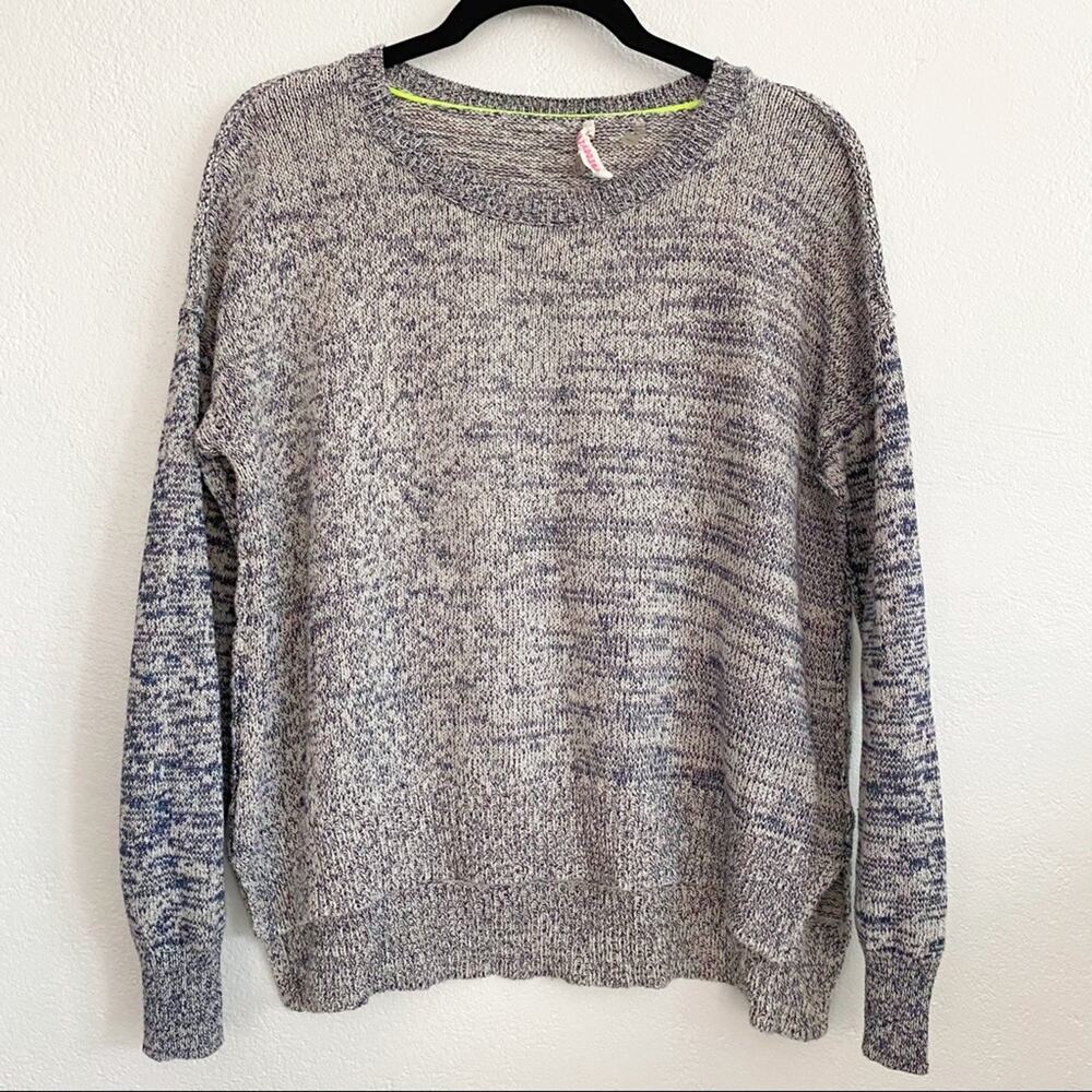 Rebecca Taylor Marled Crewneck Sweater Size Medium